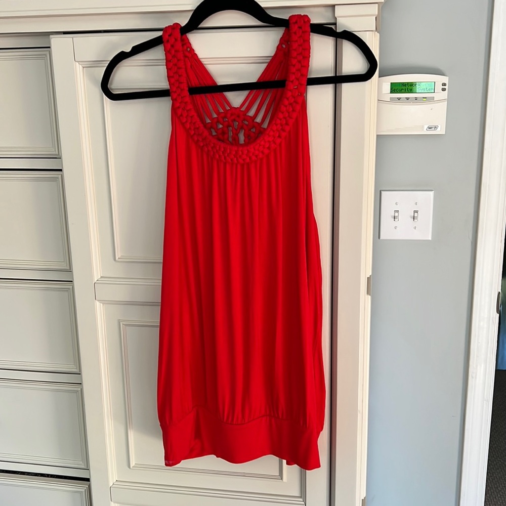 Lane Bryant red tank size 16